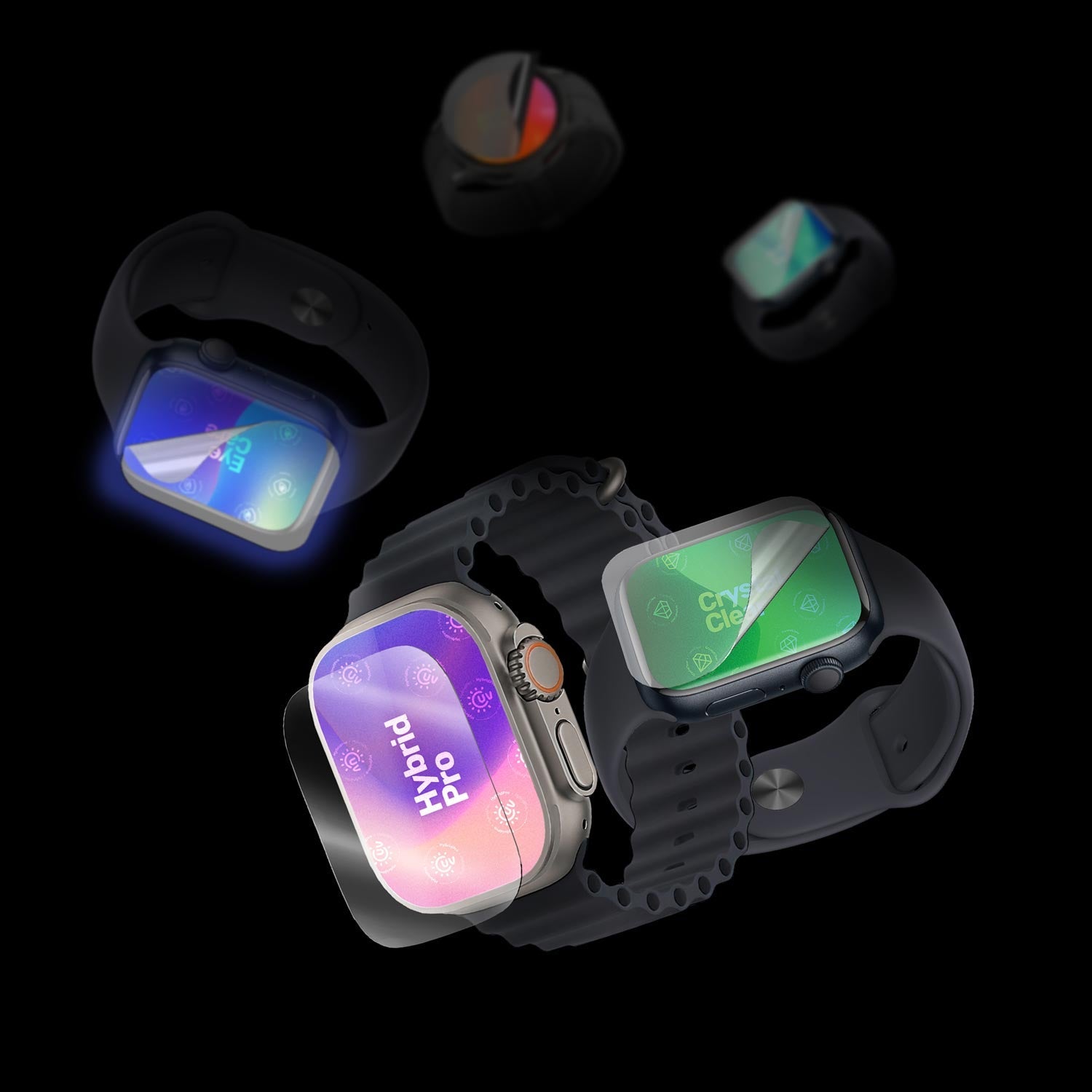 Schütze Deine Smartwatch mit einer GREENMNKY® Panzerfolie - GREENMNKY